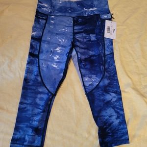 Navy Hendrix pocket light n tight 20" capri